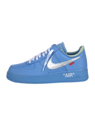 Off-White x Nike Air Force 1 Low MCA University Blue Sneakers