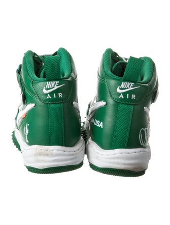 Off-White x Nike Air Force 1 Mid Sneakers