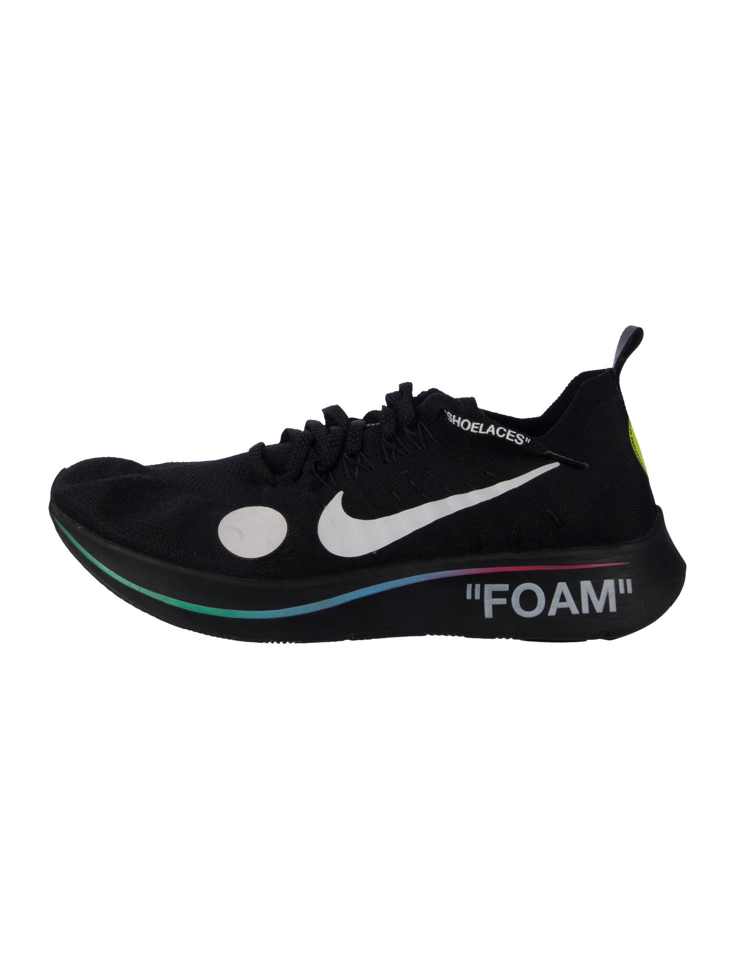 Off-White x Nike Zoom Fly Mercurial Athletic Sneakers