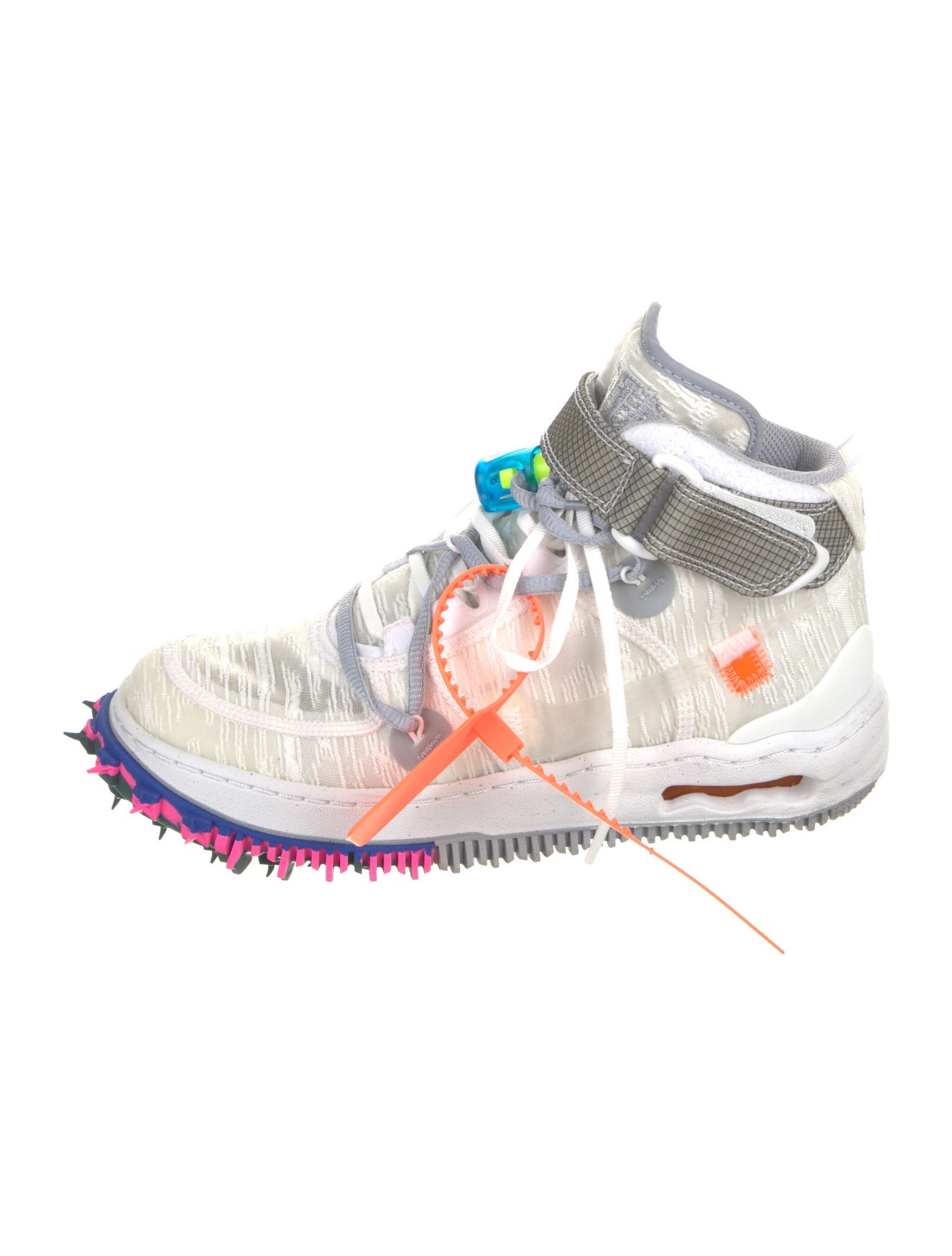 Off-White x Nike Air Force 1 Mid Athletic Sneakers