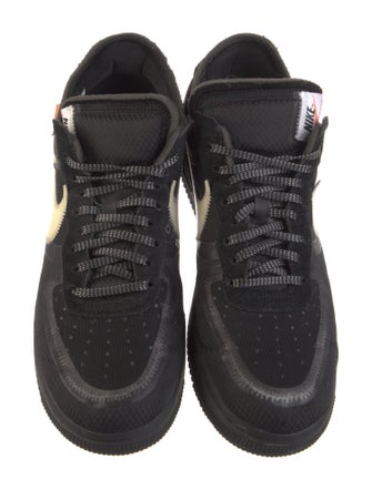 Off-White x Nike Air Force 1 Low Black White Sneakers