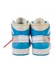 Off-White x Jordan 1 Retro High 'University Blue' Sock Sneakers
