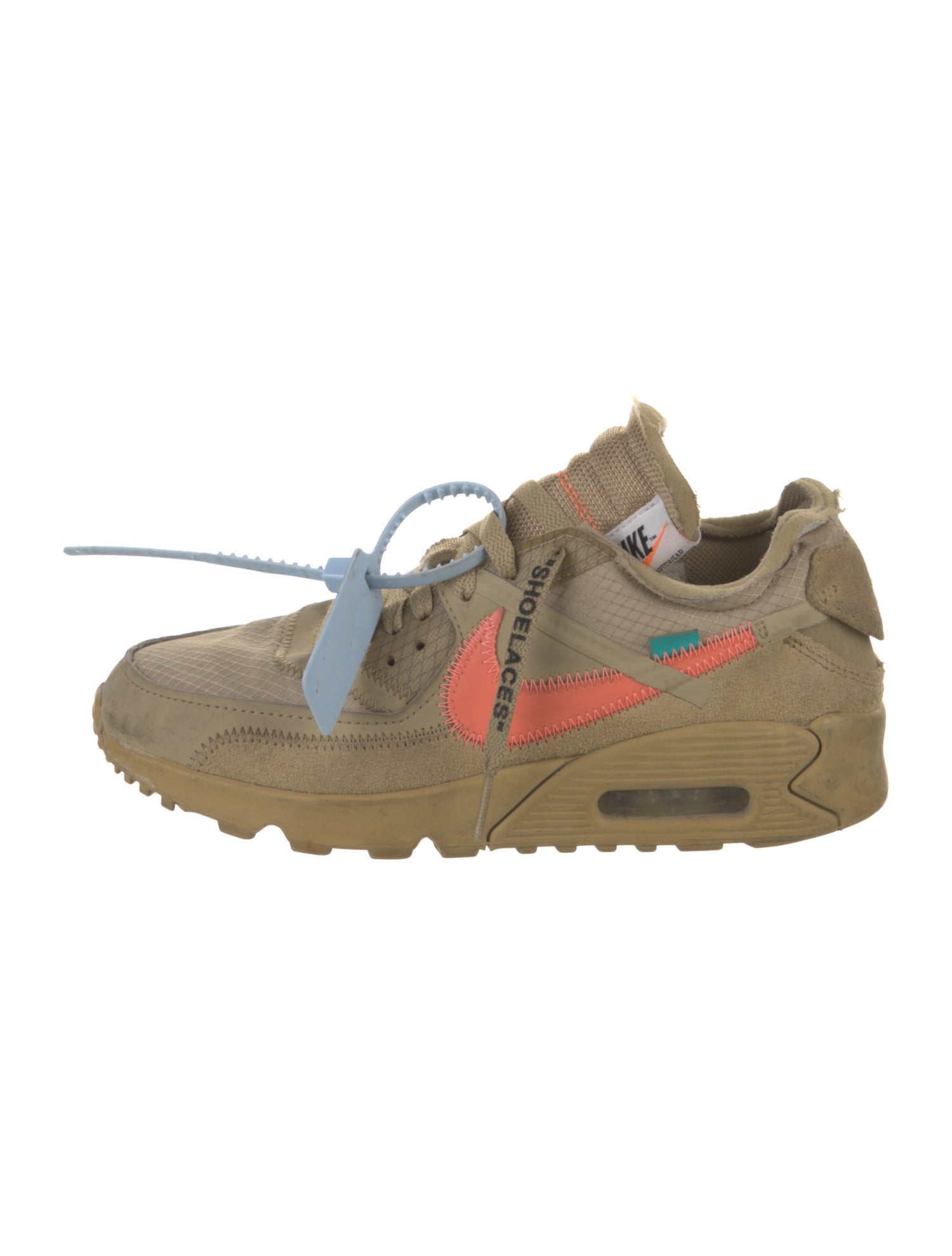 Off-White x Nike Air Max 90 'Desert Ore' Sneakers