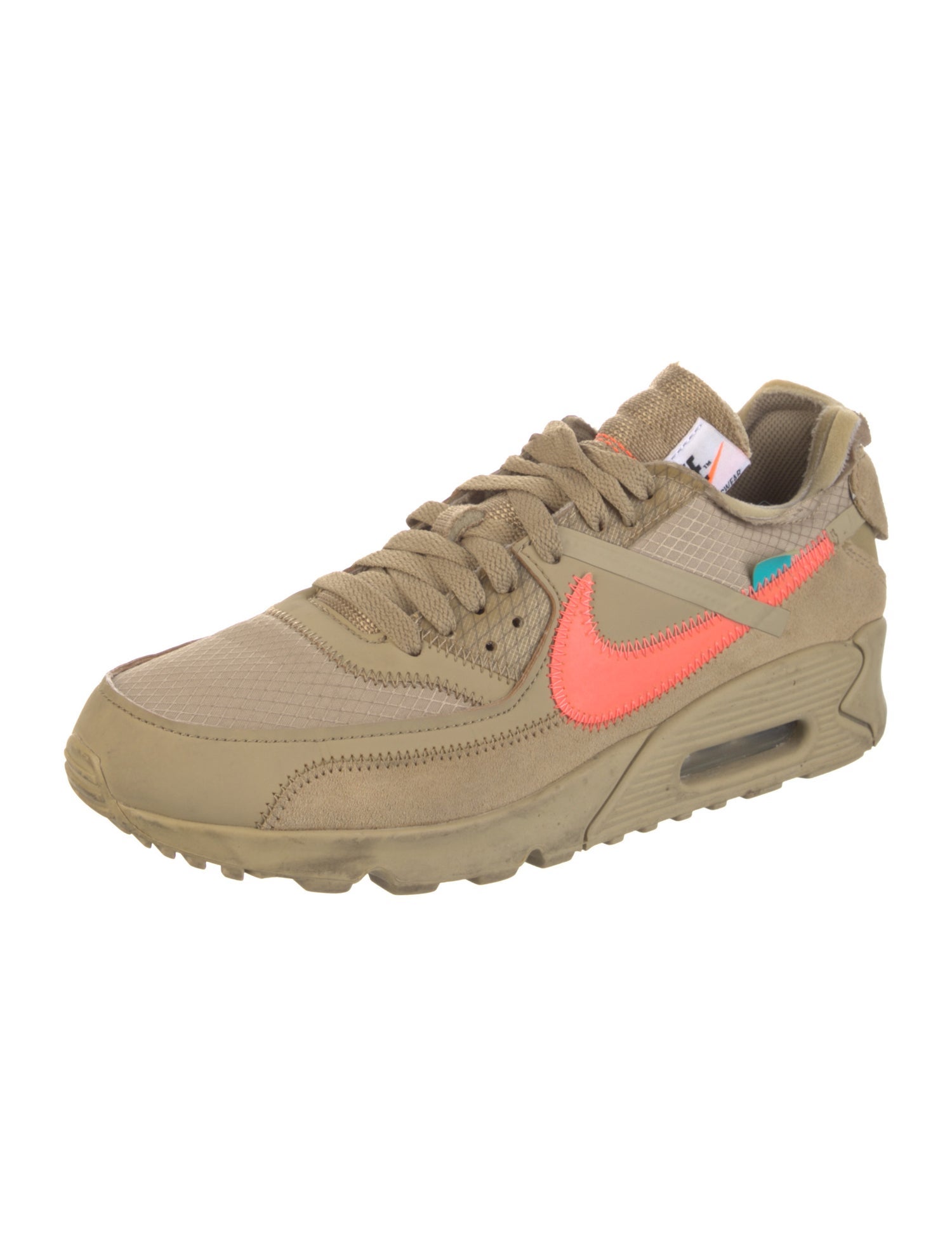 Off-White x Nike Air Max 90 'Desert Ore' Sneakers