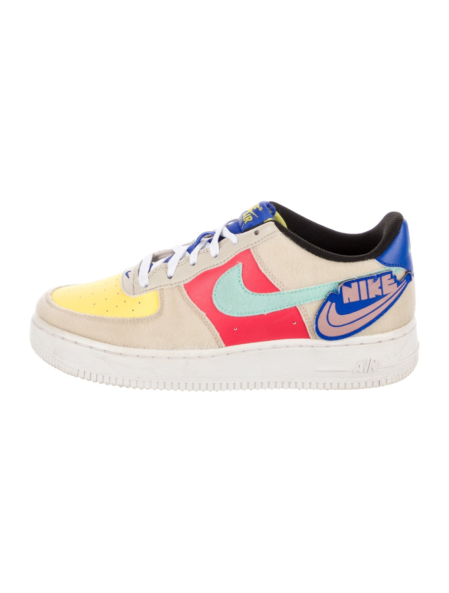 Nike Air Force 1 Low Multi-Color Velcro (GS)