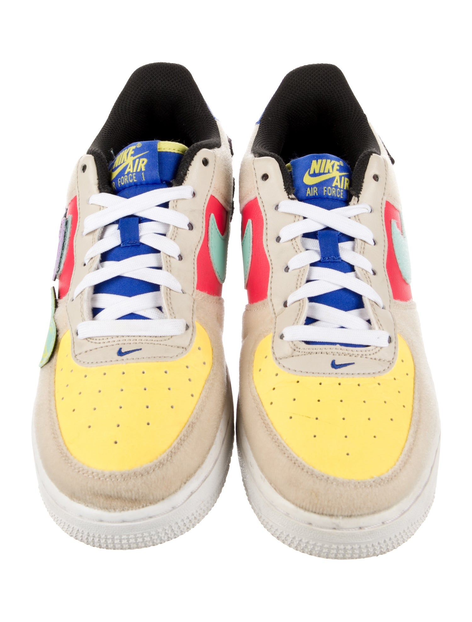 Nike Air Force 1 Low Multi-Color Velcro (GS)