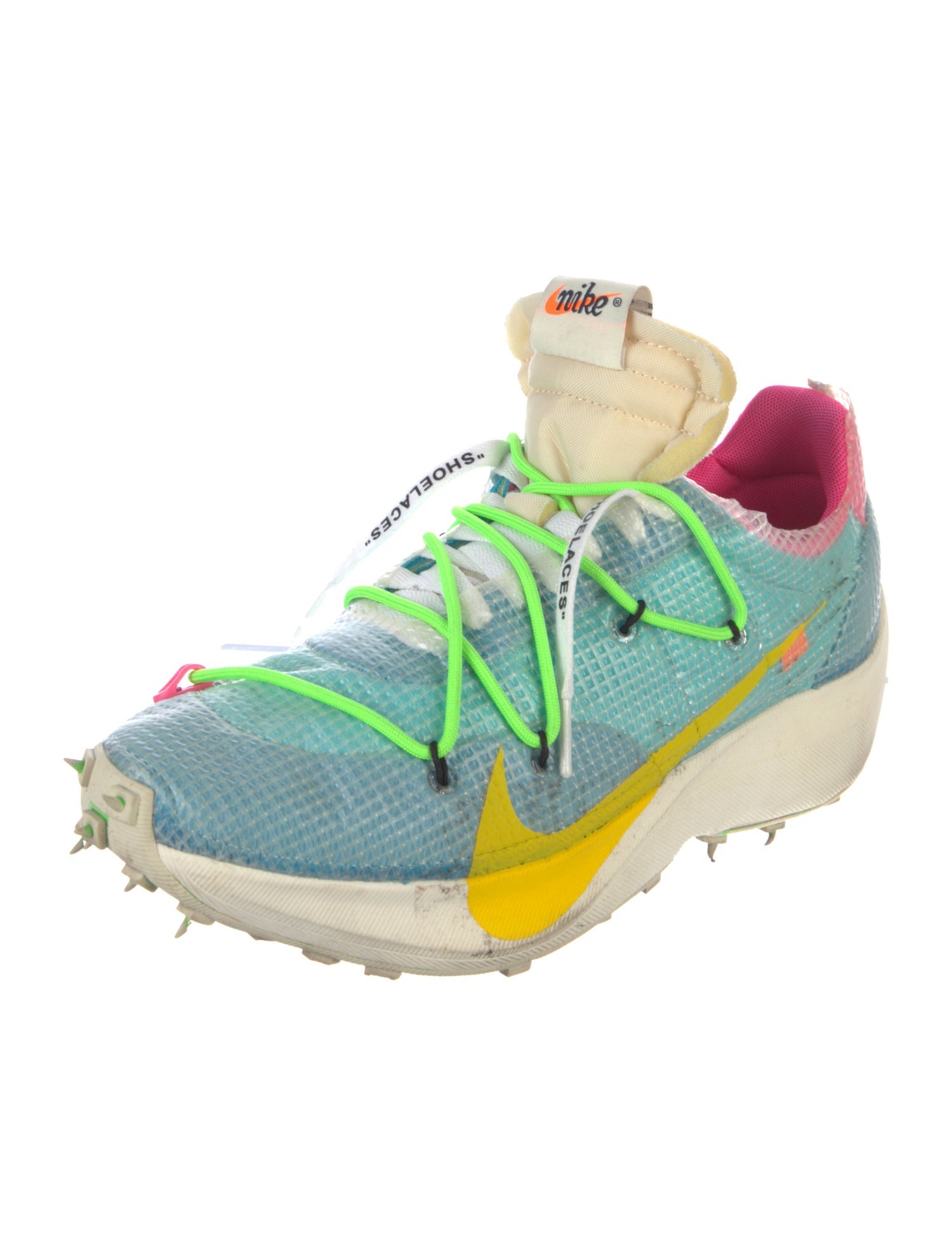 Off-White x Nike Vapor Street Polarized Blue (Women's) Athletic Sneakers