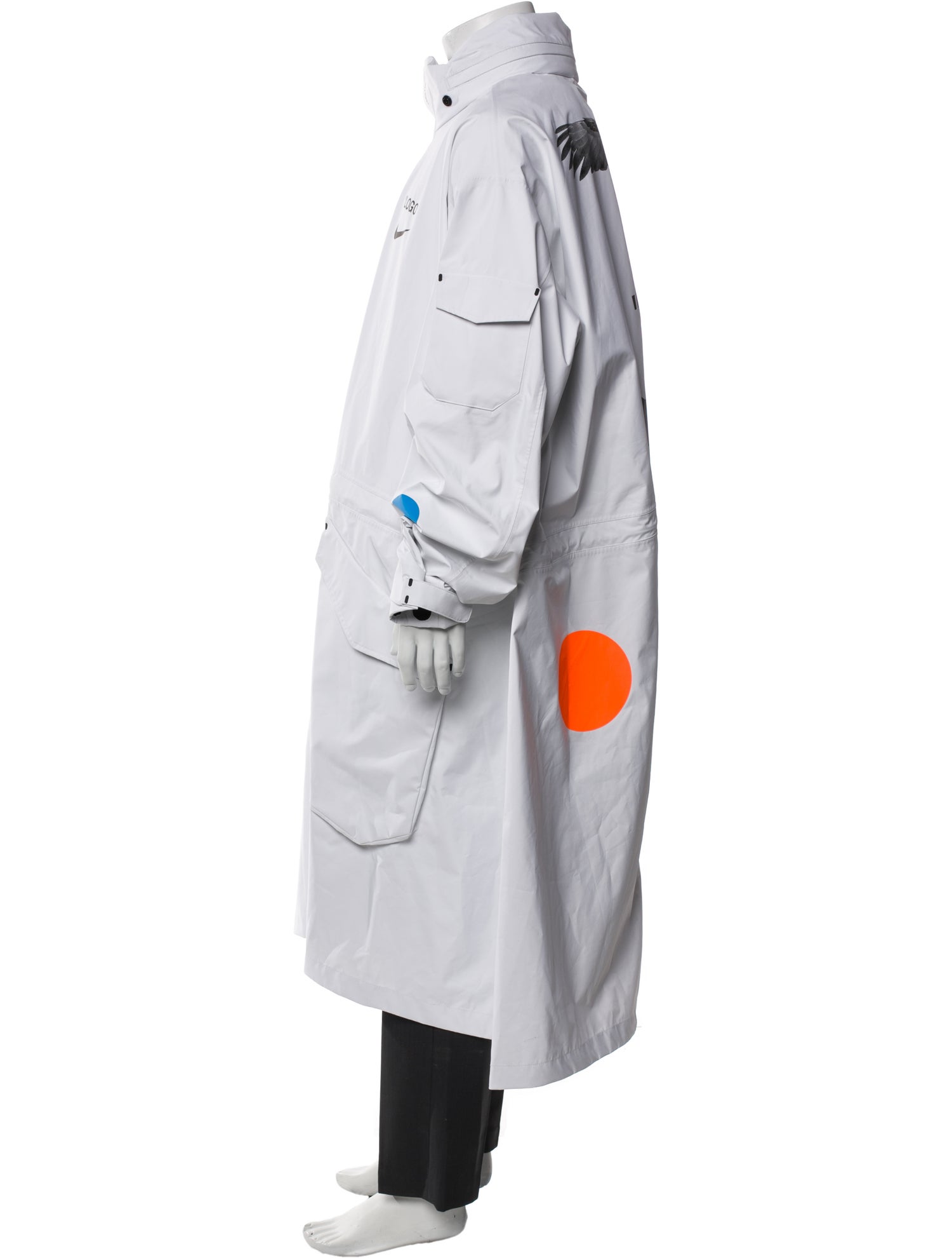 Off-White x Nike Graphic Print Parka