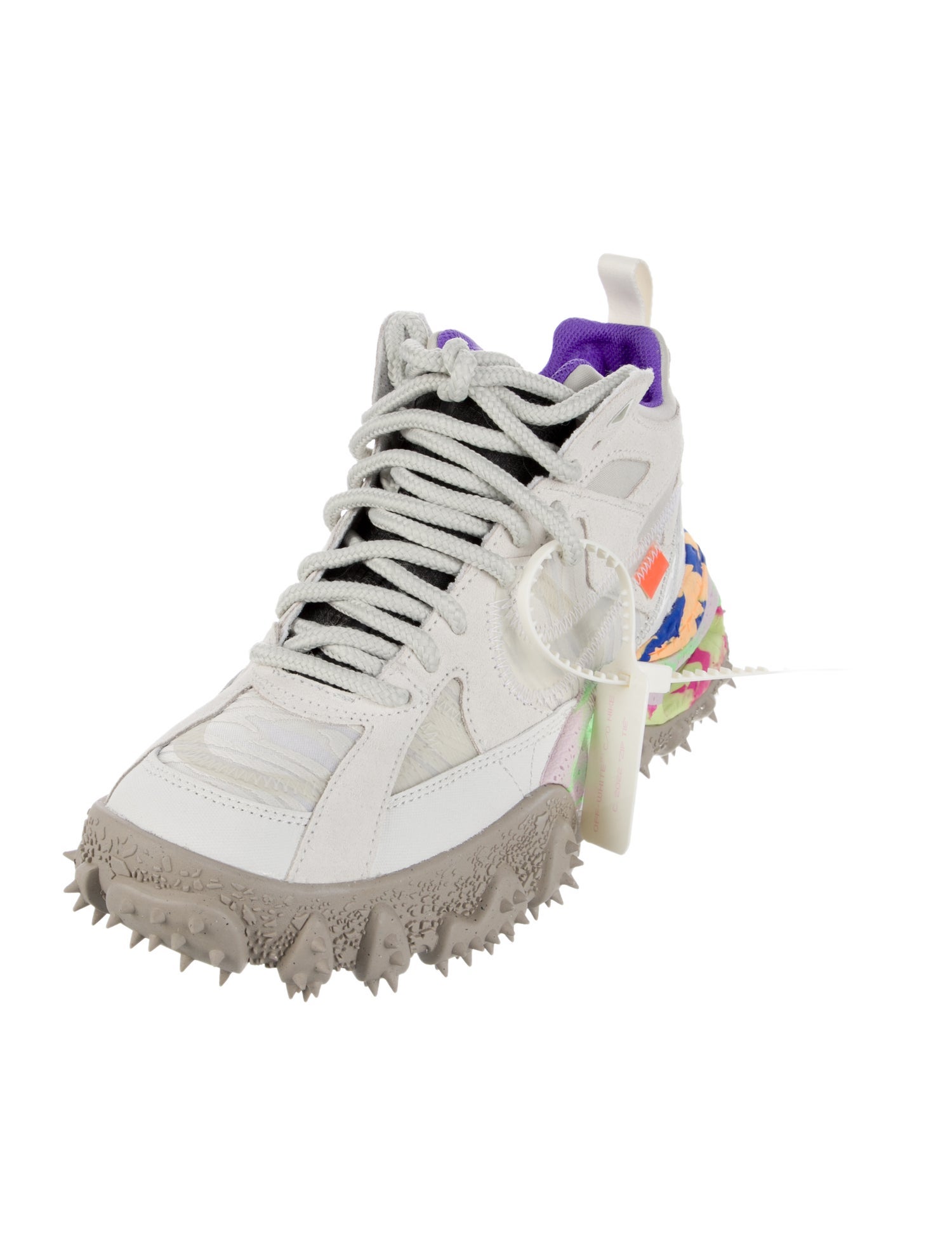 Off-White x Nike Air Terra Forma 'White' Athletic Sneakers