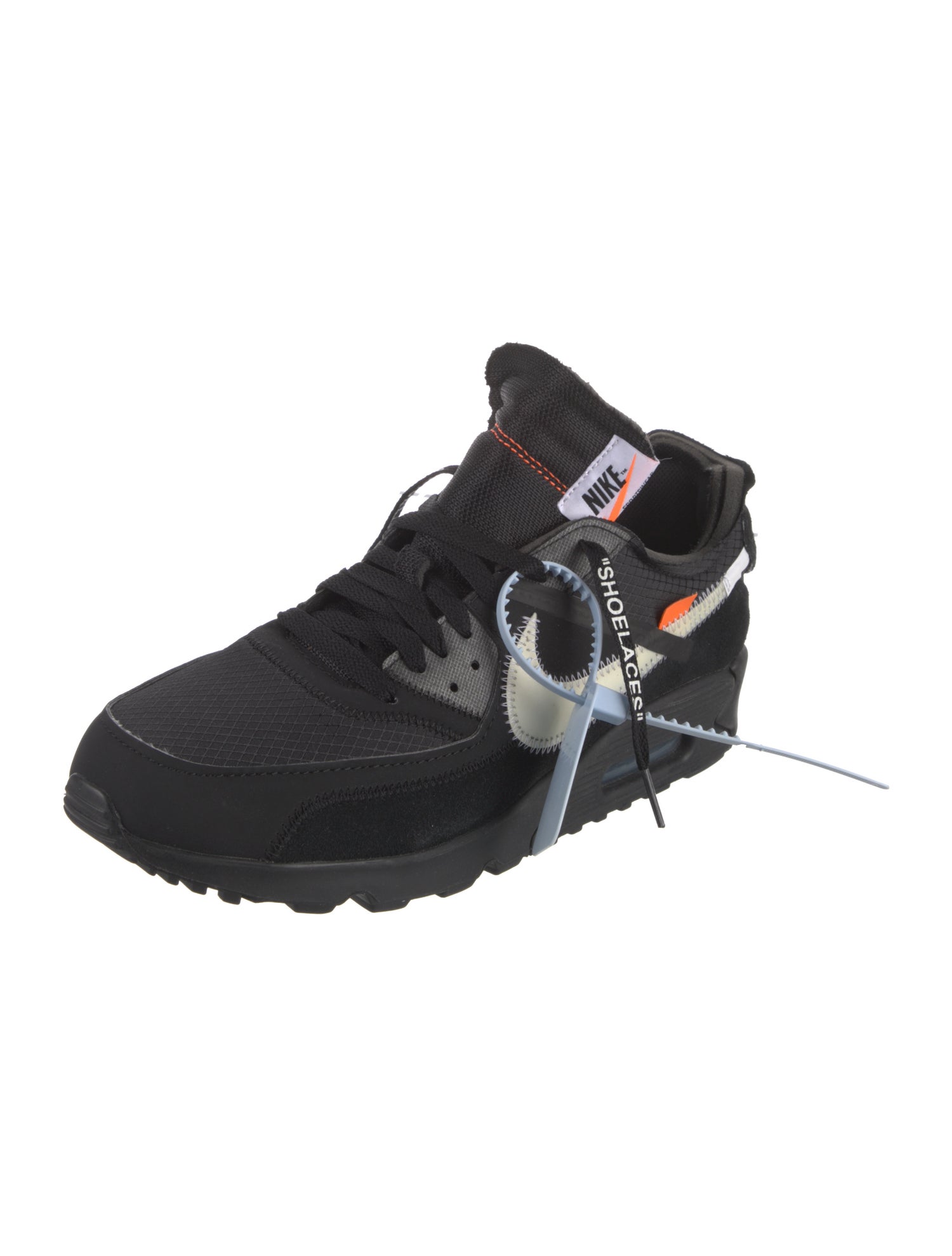 Off-White x Nike Air Max 90 'Black' Sneakers