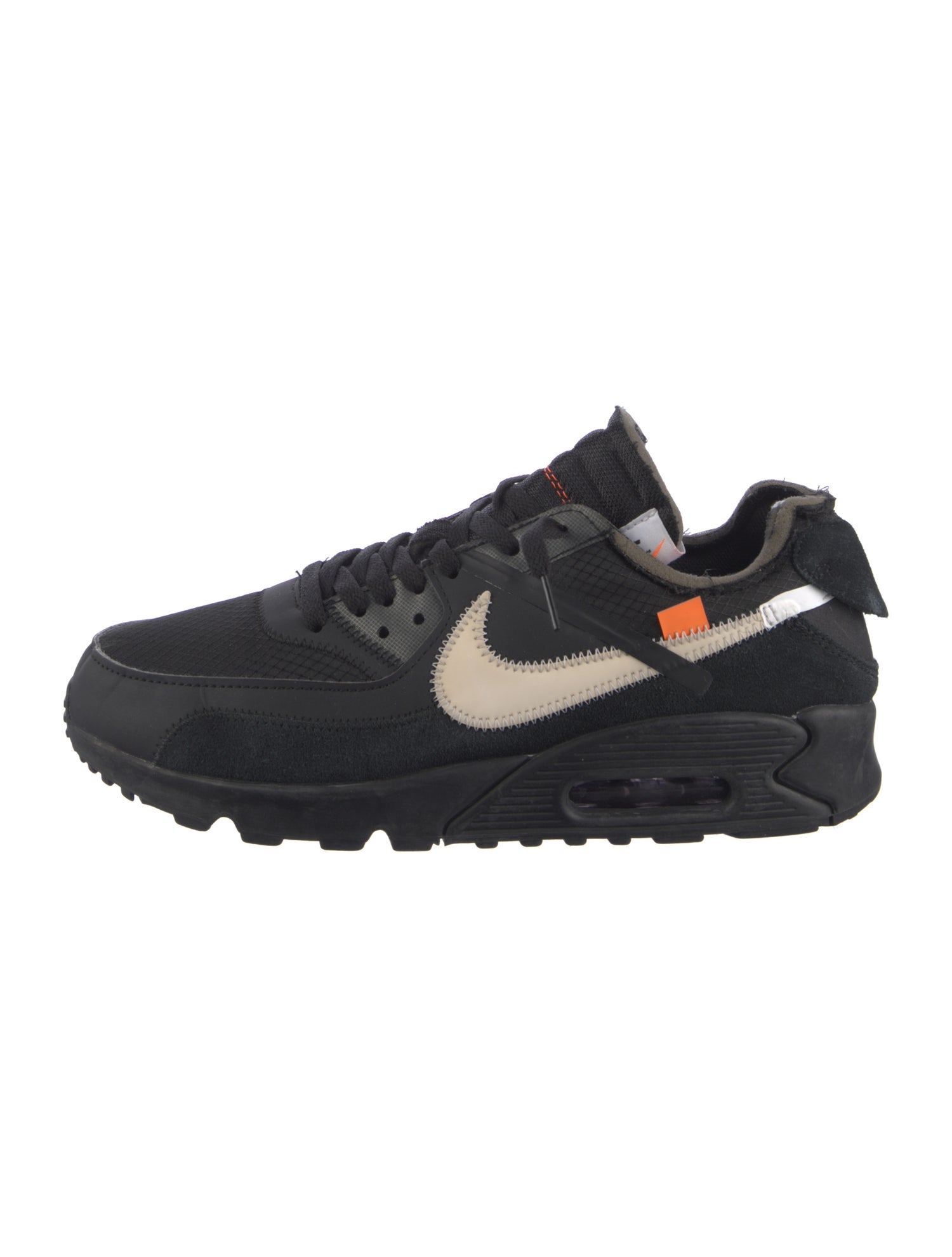 Off-White x Nike Air Max 90 'Black' Sneakers