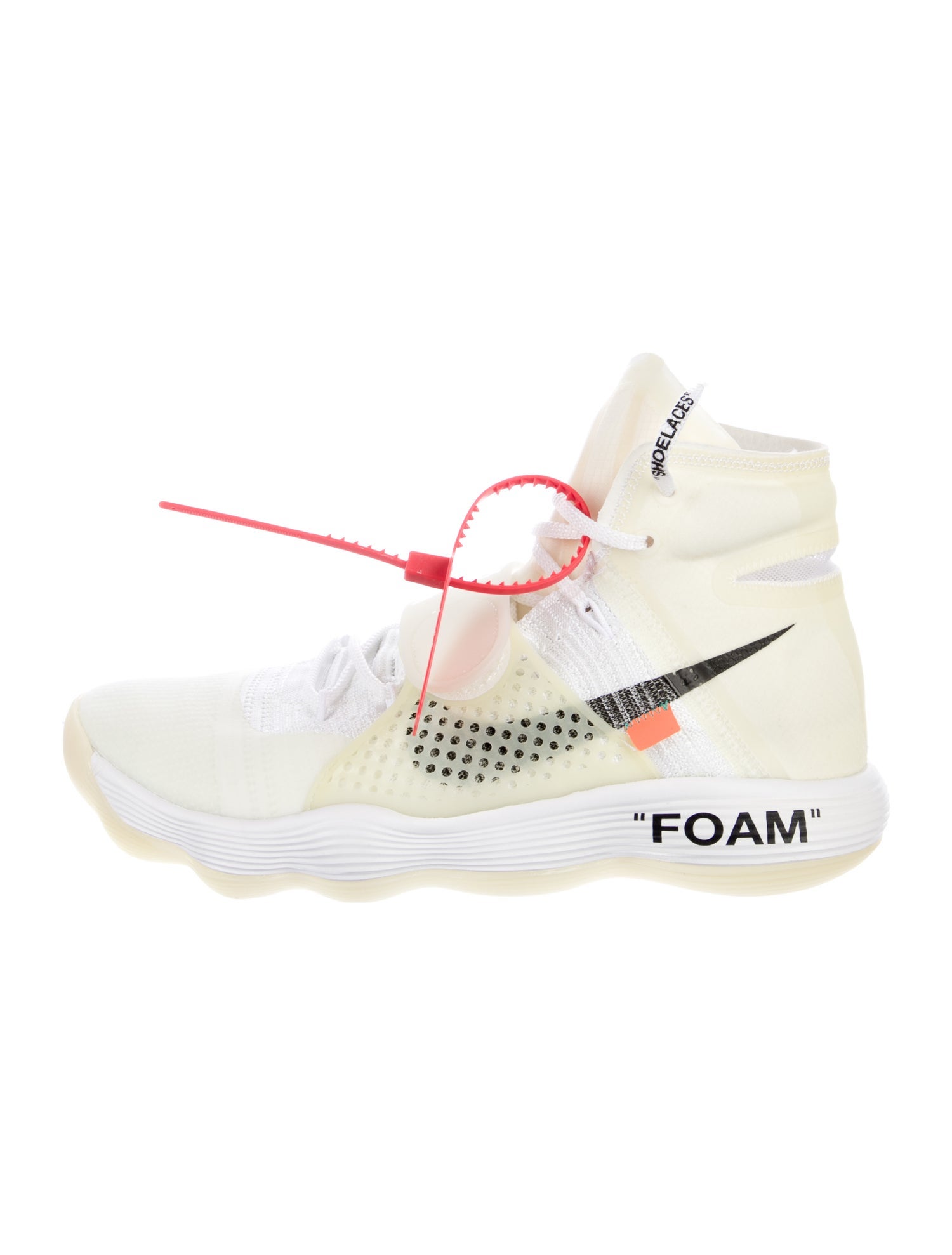 Off-White x Nike React Hyperdunk Flyknit Sneakers