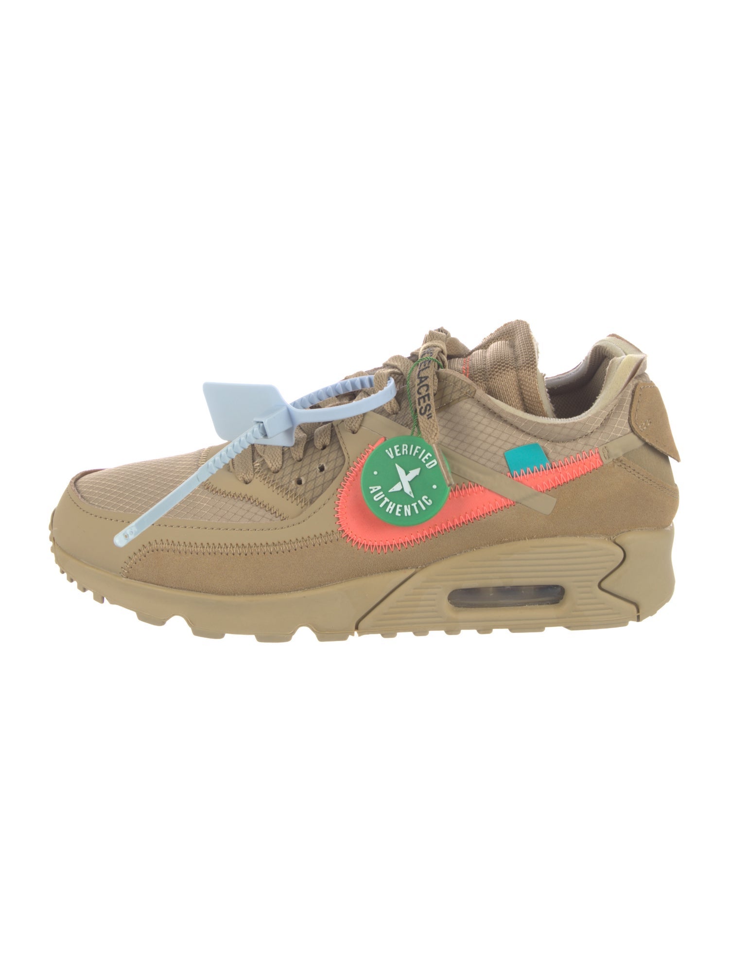 Off-White x Nike Air Max 90 'Desert Ore' Sneakers