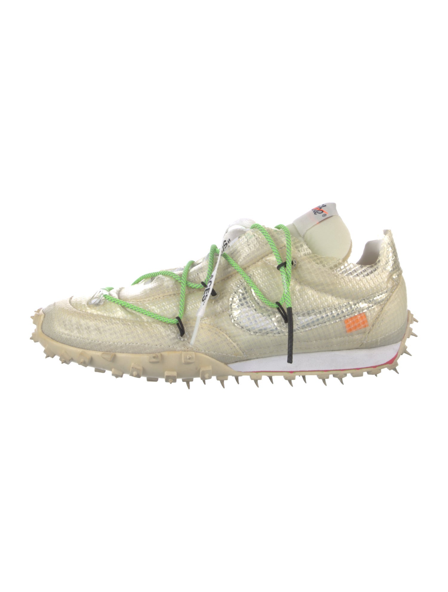 Off-White x Nike Waffle Racer Sneakers