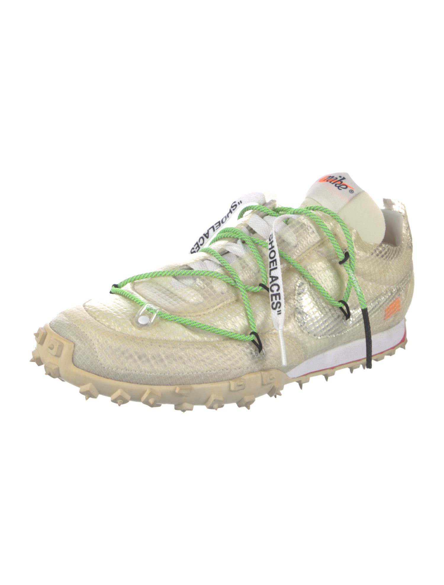Off-White x Nike Waffle Racer Sneakers