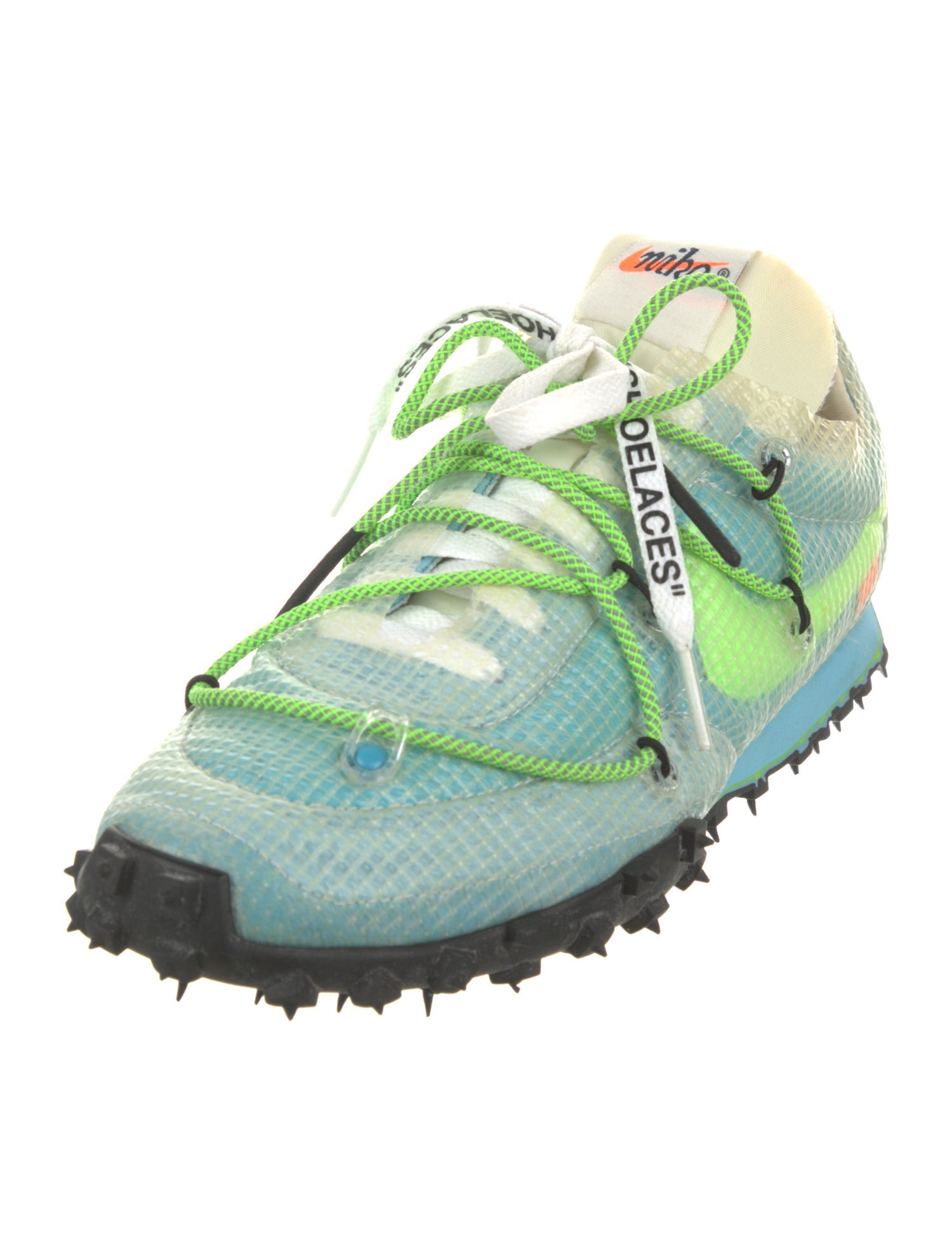 Off-White x Nike Waffle Racer Sneakers