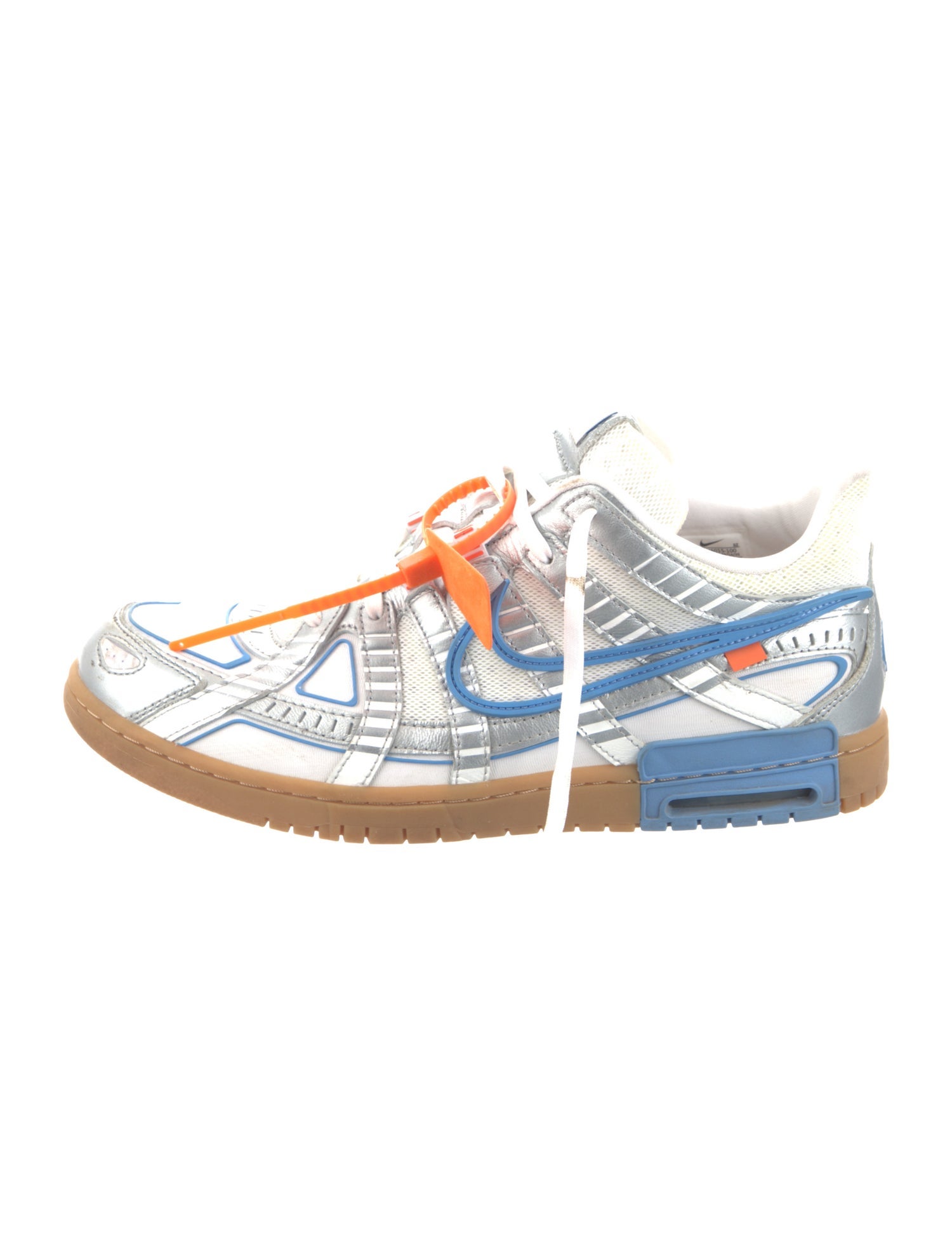 Off-White x Nike Air Rubber Dunk UNC Athletic Sneakers