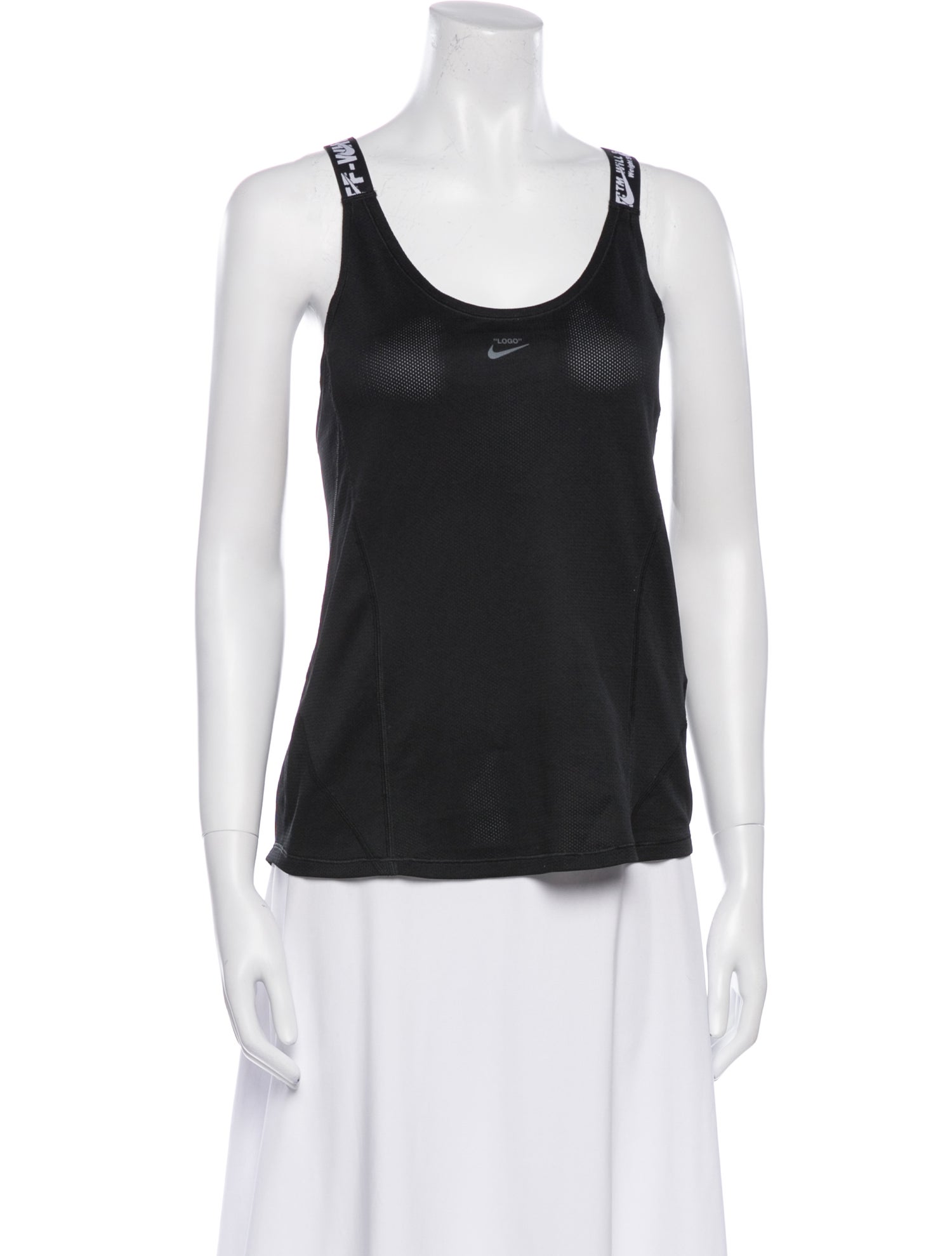 Off-White x Nike Scoop Neck Sleeveless Top