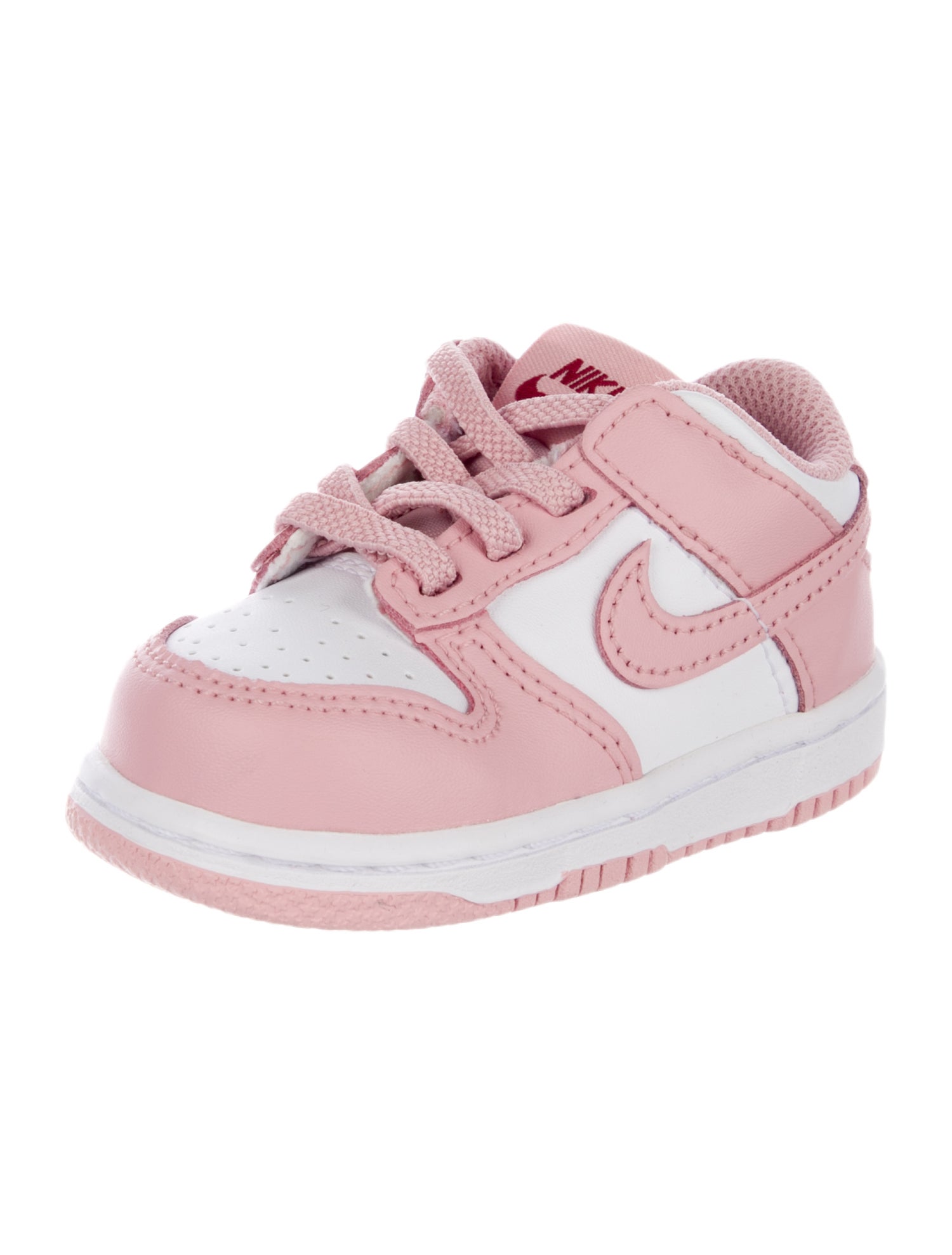 Nike Infant Girls' Dunk Low White Pomegranate