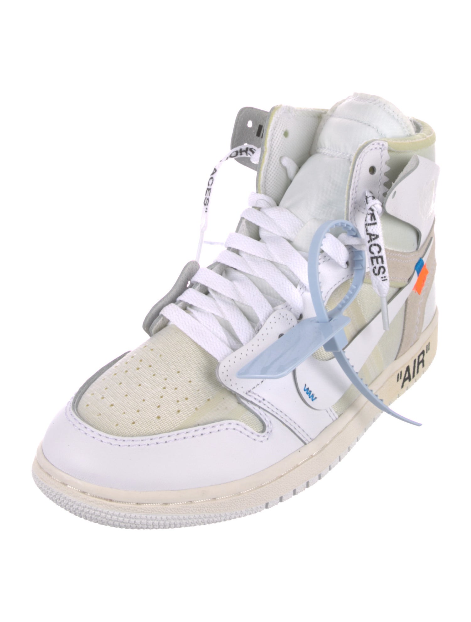 Off-White x Jordan 1 Retro High 'Euro' Sneakers