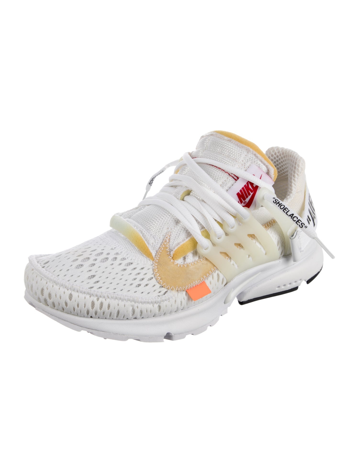 Off-White x Nike Air Presto White Athletic Sneakers