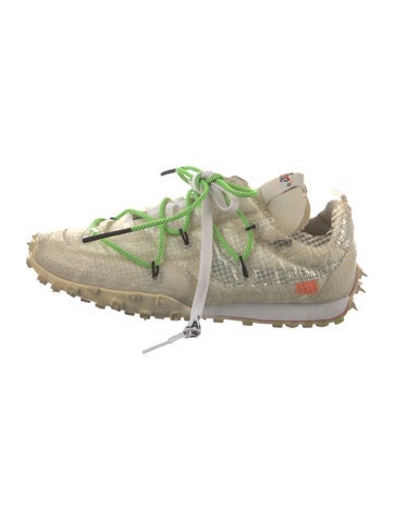 Pre-owned Off-white X Nike Waffle Racer Sneakers In Neutral