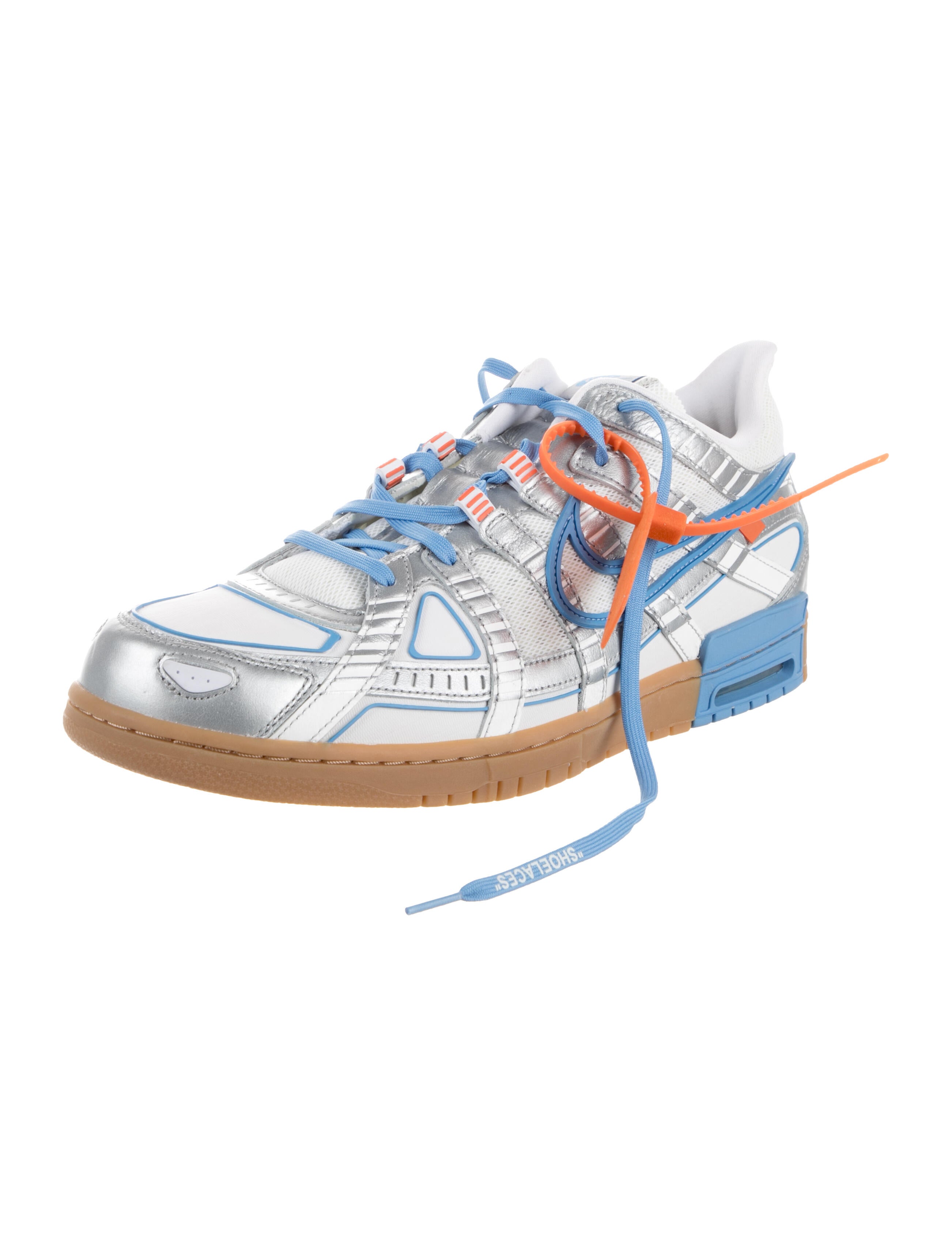 Off-White x Nike Air Rubber Dunk 'UNC' Sneakers