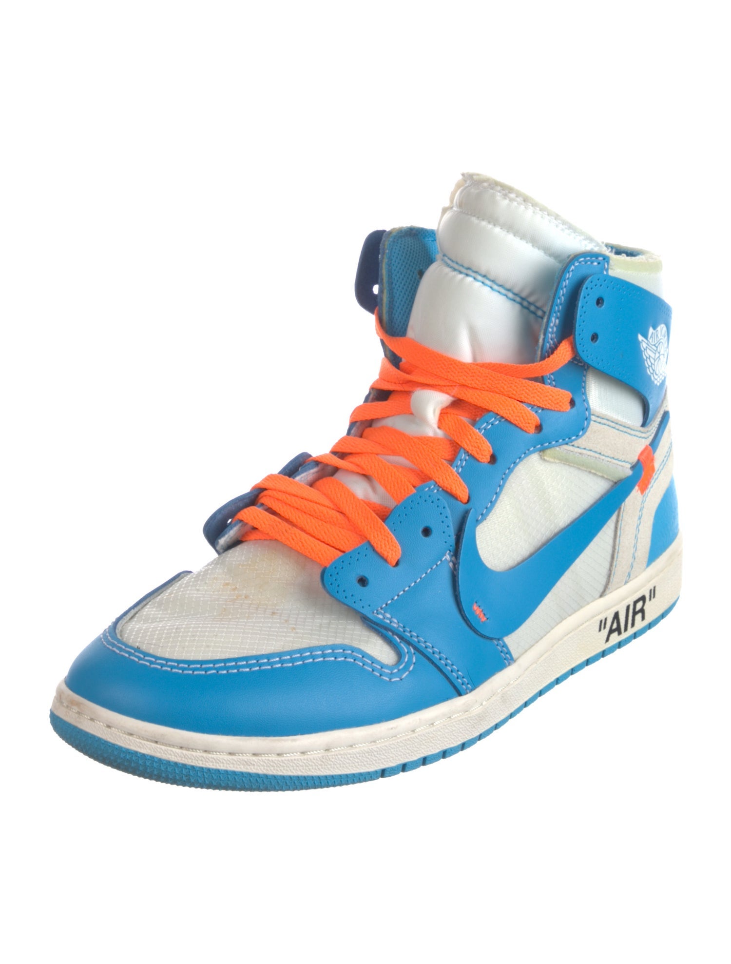 Off-White x Nike Jordan 1 Retro High Off-White University Blue Sneakers