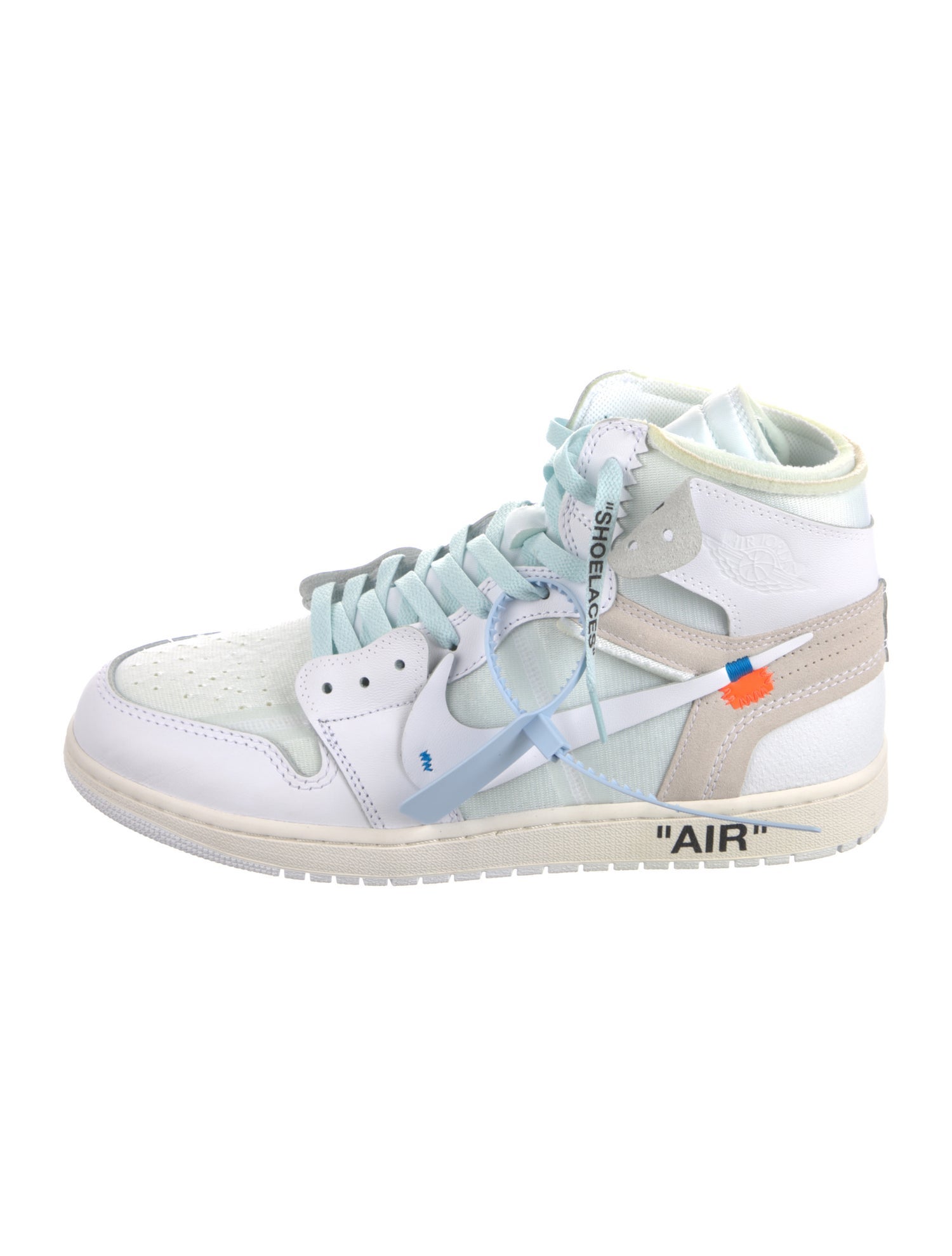 Off-White x Jordan 1 Retro High Euro Sneakers