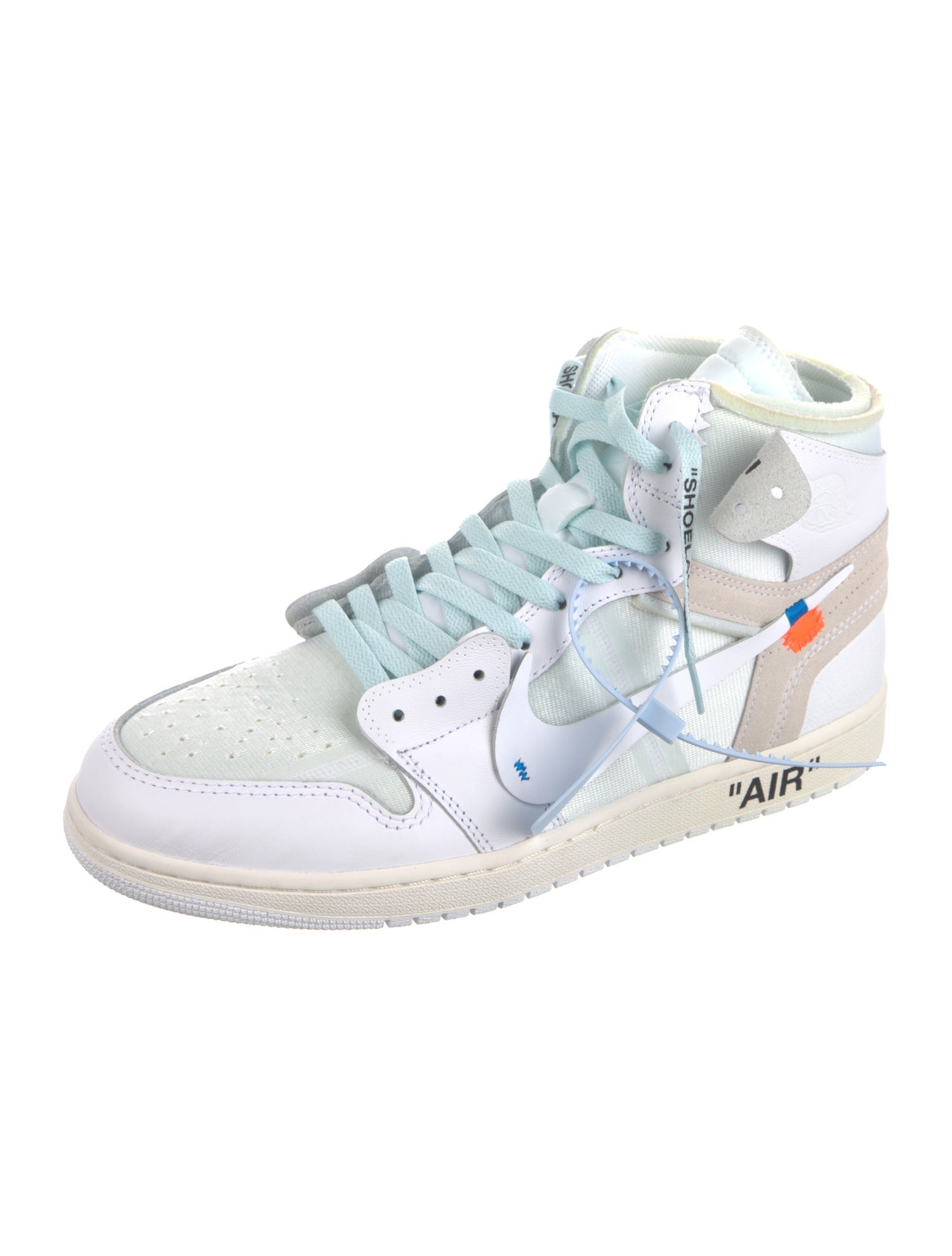 Off-White x Jordan 1 Retro High Euro Sneakers