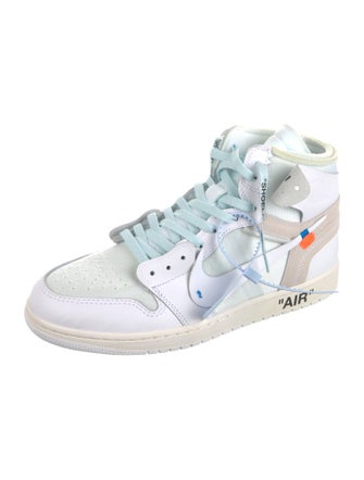 Off-White x Jordan 1 Retro High Euro Sneakers