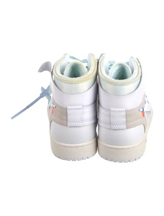 Off-White x Jordan 1 Retro High Euro Sneakers