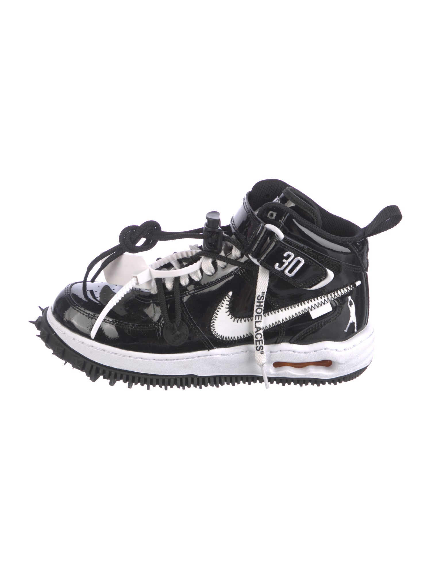 Off-White x Nike Air Force 1 Mid SP 'Sheed' Athletic Sneakers