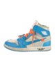 Off-White x Jordan 1 Retro High 'University Blue' Sneakers