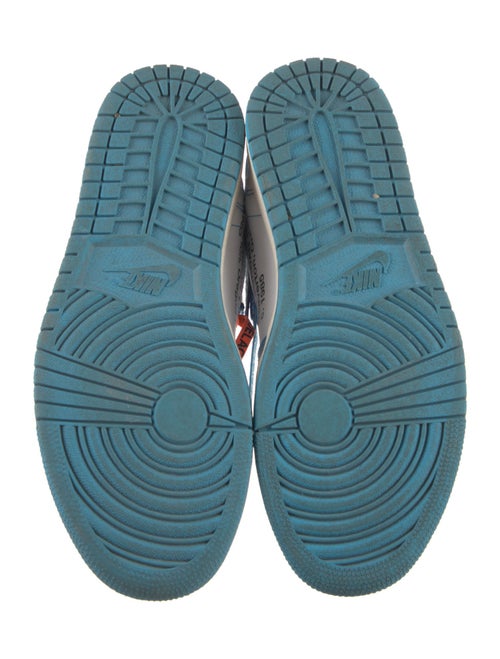 Off-White x Jordan 1 Retro High 'University Blue' Sneakers