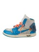 Off-White x Jordan 1 Retro High 'University Blue' Sneakers