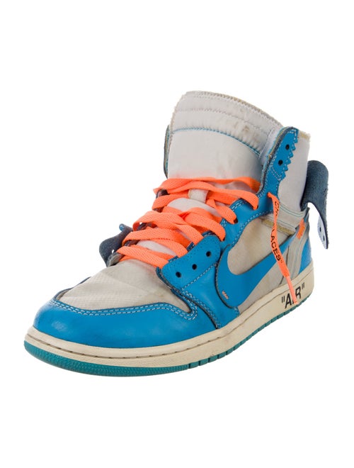 Off-White x Jordan 1 Retro High 'University Blue' Sneakers