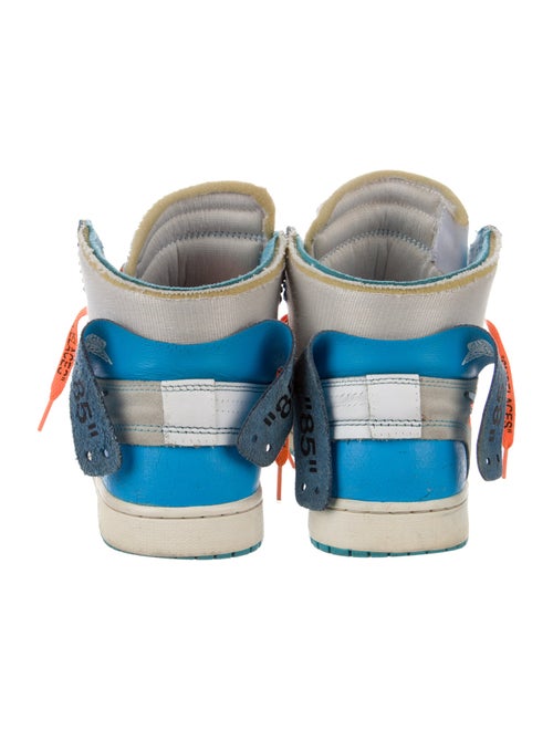 Off-White x Jordan 1 Retro High 'University Blue' Sneakers