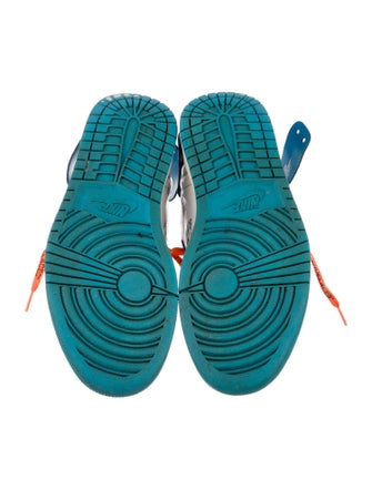 Off-White x Jordan 1 Retro High 'University Blue' Sneakers