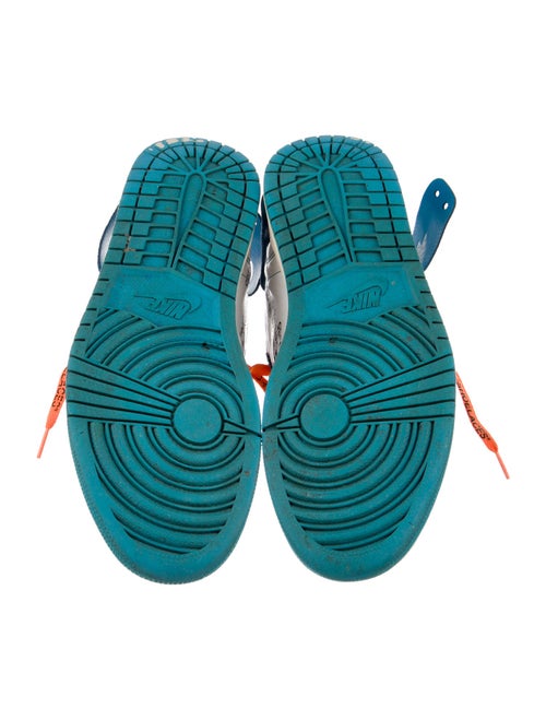 Off-White x Jordan 1 Retro High 'University Blue' Sneakers