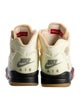 Off-White x Jordan 5 Retro 'Sail' Sneakers