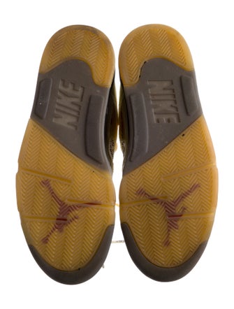 Off-White x Jordan 5 Retro 'Sail' Sneakers