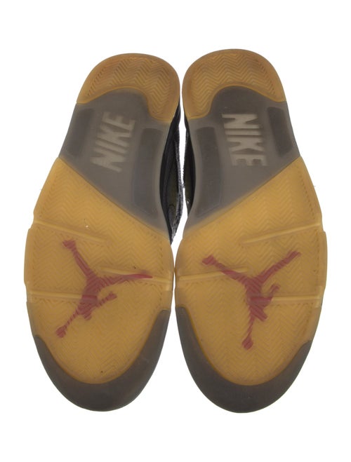 Off-White x Jordan 5 Retro 'Muslin' Sneakers