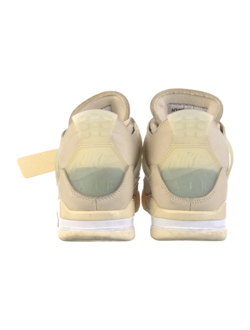 Off-White x Jordan 4 Retro 'Sail' (W) Wedge Sneakers