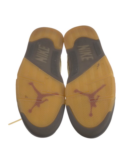 Off-White x Jordan 5 Retro 'Sail' Sneakers