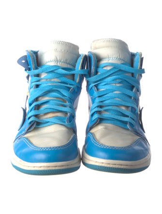 Off-White x Jordan 1 Retro High 'University Blue' Sneakers