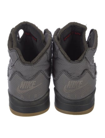 Off-White x Jordan 5 Retro 'Muslin' Sneakers
