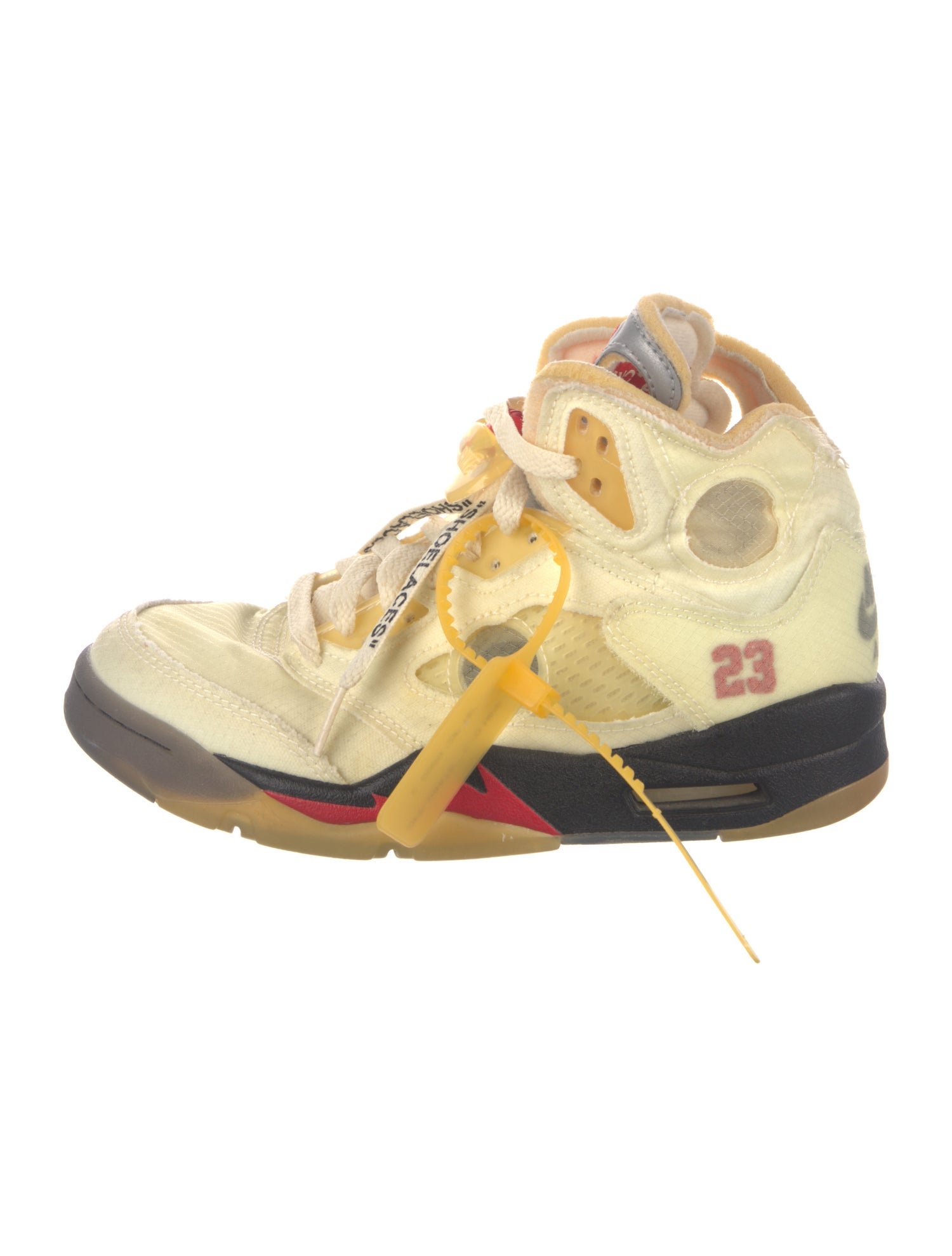 Off-White x Jordan 5 Retro 'Sail' Chunky Sneakers