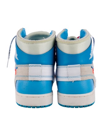 Off-White x Jordan 1 Retro High 'University Blue' Sneakers