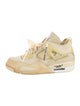 Off-White x Jordan 4 Retro 'Sail' (W) Wedge Sneakers